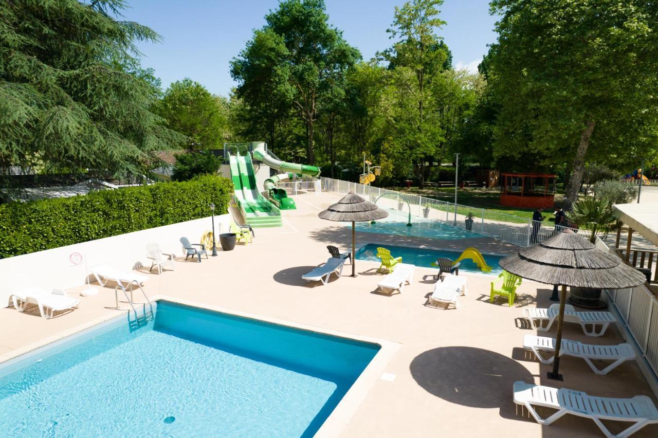 Camping Le Chassezac Sampzon Esterno foto