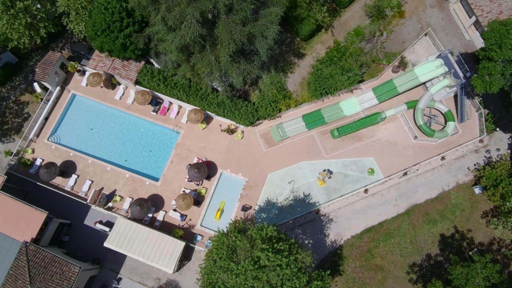 Camping Le Chassezac Sampzon Esterno foto